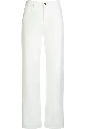 Chloé Cotton & Hemp Denim Straight Jeans