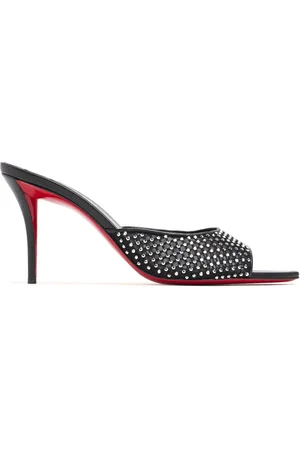 Christian Louboutin 80mm Apostropha Mesh Mules