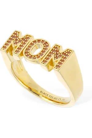 Maria Black Mom Rose Crystal Ring
