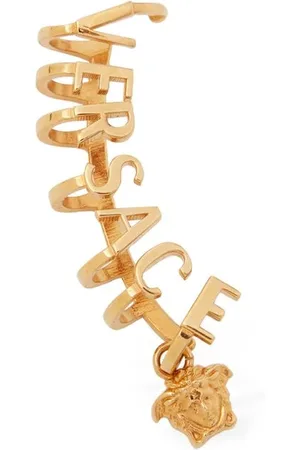 VERSACE Lettering & Medusa Ear Cuff