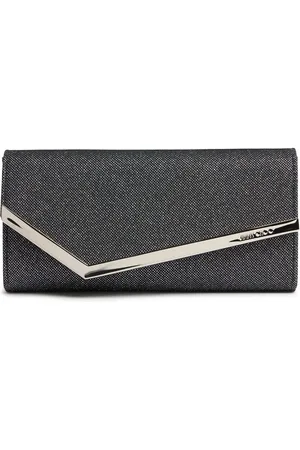 Jimmy Choo Emmie Glittered Clutch