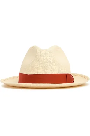 Borsalino Federico 6cm Brim Straw Panama Hat