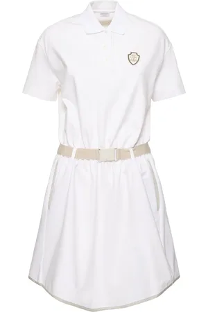 Brunello Cucinelli Tech Jersey Polo Dress