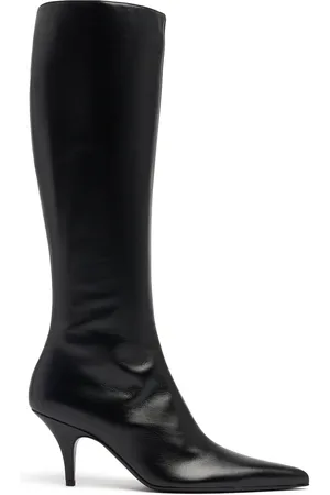 The Row 70mm Sling Leather Tall Boots