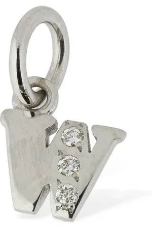 Dodo 18kt White Gold W Charm W/ Diamonds