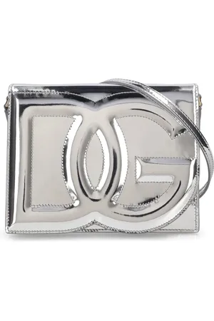 Dolce & Gabbana Logo Laminated Shoulder Bag