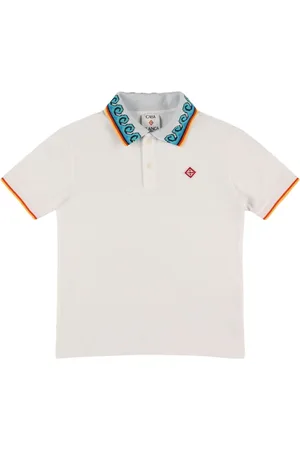 Casablanca Cotton Piquet Polo T-shirt