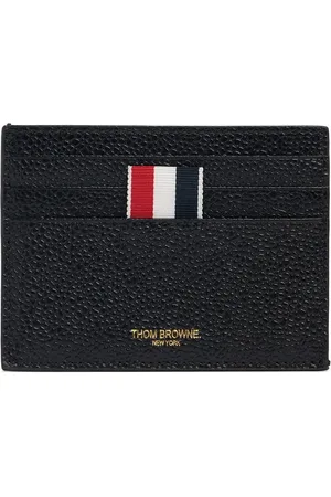 Thom Browne Pebble Leather Credit Card Holder