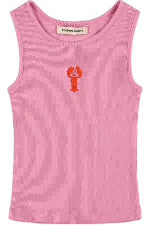 The New Society Cotton Jersey Tank Top