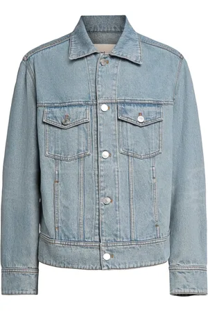 Ami Cotton Denim Trucker Jacket