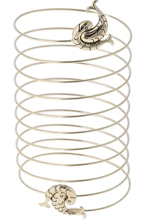 Puccini Spiral Bracelet W/ Pesci Charm