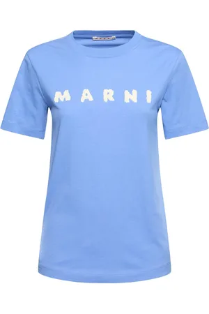 Marni Logo Printed Jersey T-shirt