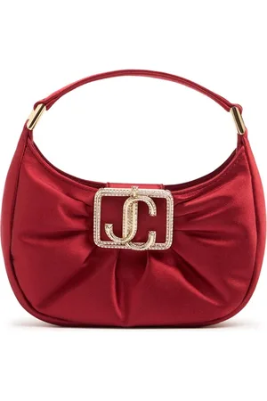 Jimmy Choo Mini Edie Satin Hobo Bag