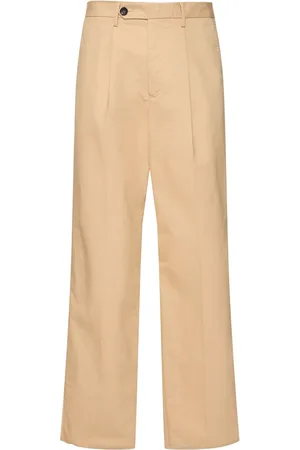 Bally Pleated Cotton Blend Pants