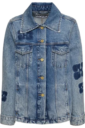 Ganni Patch Denim Jacket