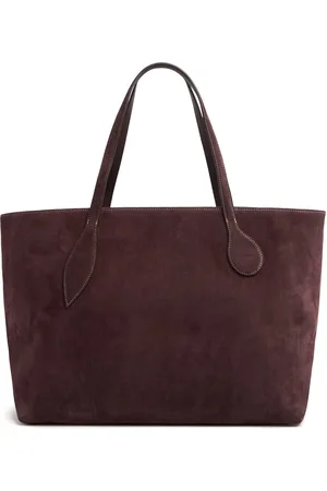 Little Liffner Mega Sprout Suede Tote Bag