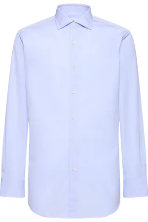 BRIONI Cotton Poplin Classic Shirt