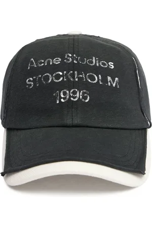 Acne Studios 1996 Carliy Stamp Logo Cotton Cap