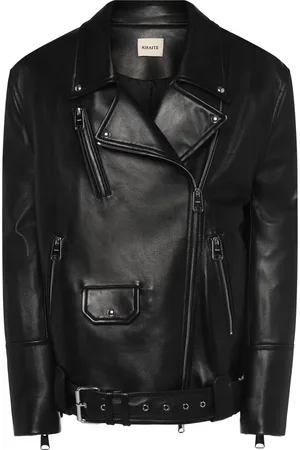 Khaite Hansel Leather Jacket