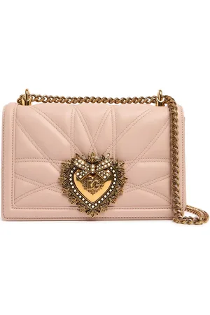 Dolce & Gabbana Devotion Leather Shoulder Bag