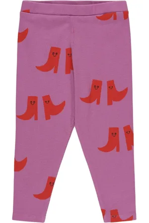 The Campamento Printed Cotton Blend Jersey Leggings