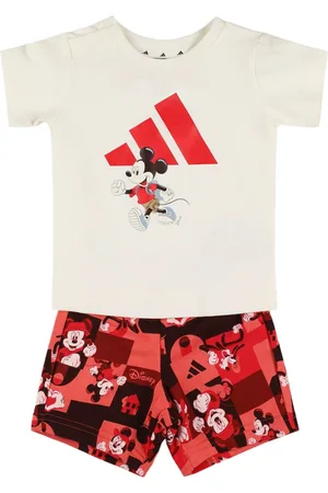 adidas Cotton Blend Jersey T-shirt & Shorts