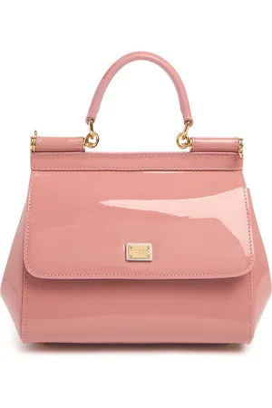 Dolce & Gabbana Small Sicily Shin Leather Top Handle Bag