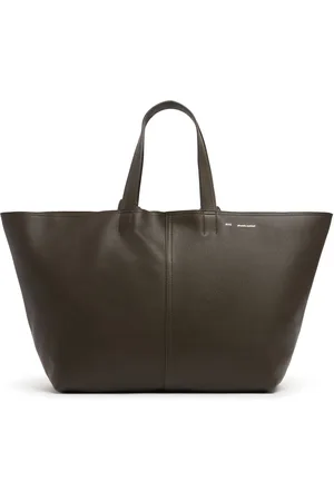 Ami Midi Leather Tote Bag
