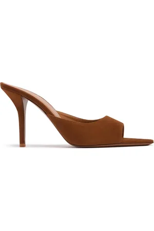 Gia Borghini 85mm Perni 04 Suede Mules