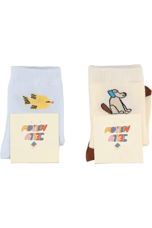 Jelly Mallow Pack Of 2 Cotton Blend Socks