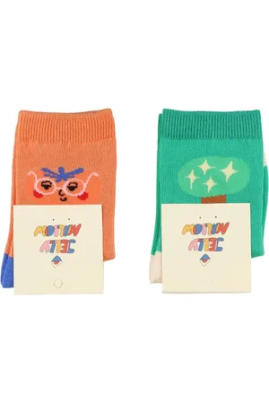 Jelly Mallow Pack Of 2 Cotton Blend Socks