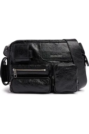 Balenciaga Superbusy Leather Messenger Bag