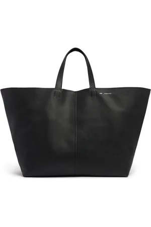 Ami Midi Maxi Smooth Leather Tote Bag