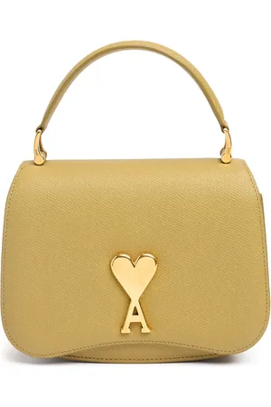 Ami Paris Paris Leather Top Handle Bag