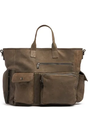GIORGIO BRATO Multi Pocket Leather Bag