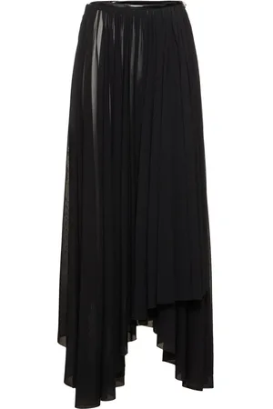 Serafini Stretch Tulle Long Skirt
