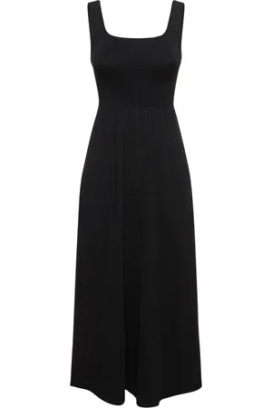 MATTEAU Classic Viscose Blend Knit Maxi Dress