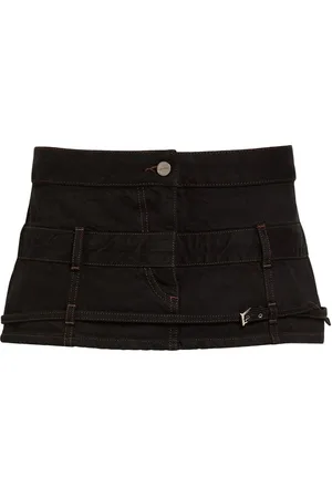 Jacquemus La Mini De Nimes Criollo Denim Skirt
