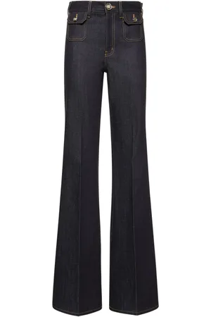 Giambattista Valli Medium Waist Flared Denim Jeans