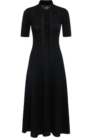 Etro Cashmere Knit Long Polo Dress