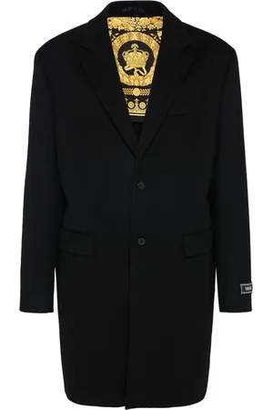 VERSACE Wool Peacoat