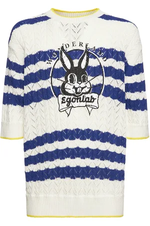 EgonLab Cotton Bunny Knit T-shirt