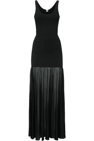 Totême Plissé Knit Evening Gown
