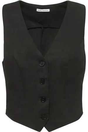 Reformation Devin Twill Vest