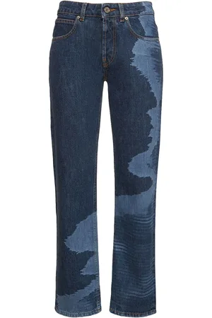 Missoni Space Dyed Cotton Denim Straight Jeans