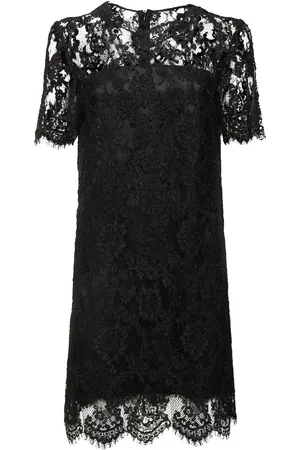 ERMANNO SCERVINO Short Sleeve Lace Mini Dress