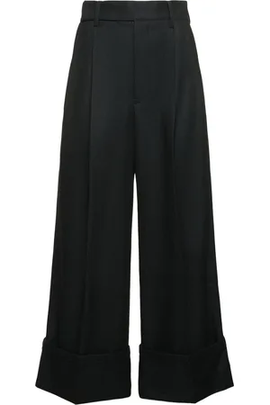 YOHJI YAMAMOTO Tailored Flannel Baggy Pants