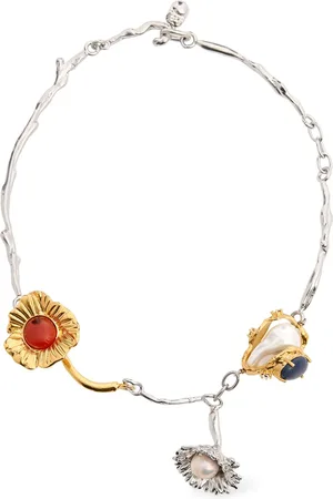 Marni Flower Collar Necklace