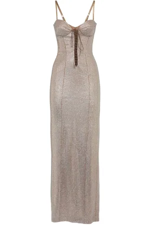 GIUSEPPE DI MORABITO Embellished Long Dress