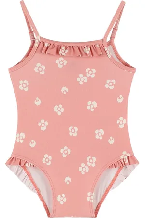 Petit Bateau Printed Lycra One Piece Swimsuit